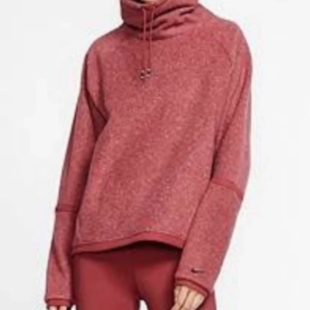 Nike Therma Fleece Cowl Neck Training Pullover - Picture 1 of 8